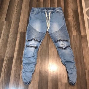 Moto Jean Joggers